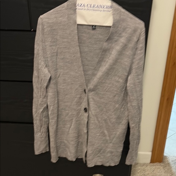 Gray Button-Up Cardigan - Picture 1 of 1